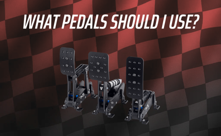Are sim racing pedals the most important part of your setup?